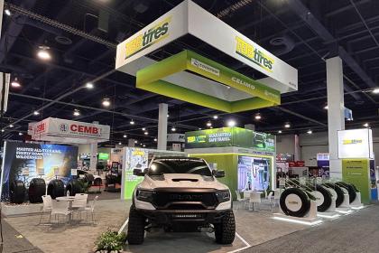 永盈会股份SEMA SHOW大放异彩，彰显中国轮胎智造实力